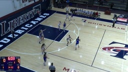 Nazareth Area girls basketball highlights Liberty High School