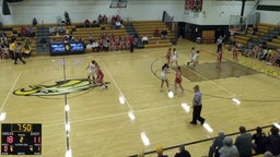 Colonel Crawford girls basketball highlights Plymouth High School
