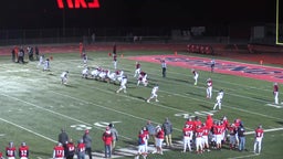 Hedgesville football highlights Spring Mills High School