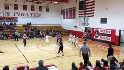 Laurel-Concord-Coleridge girls basketball highlights Plainview