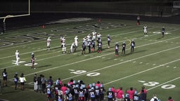 Langston Hughes football highlights Tucker High School