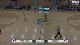 Vista Ridge girls basketball highlights Falcon High School 