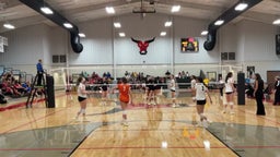 McGill-Toolen volleyball highlights Spanish Fort High School