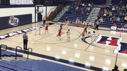 Heritage Hills girls basketball highlights Gibson Southern