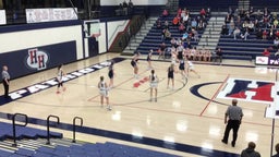 Heritage Hills girls basketball highlights Evansville Reitz