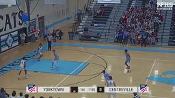 Centreville basketball highlights Yorktown High School