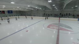 Frederick Gunn girls ice hockey highlights St. George's School