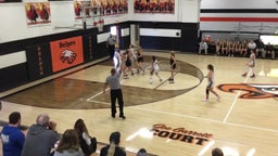 Paint Valley girls basketball highlights Belpre High School