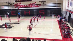 Great Bend volleyball highlights Emporia High School