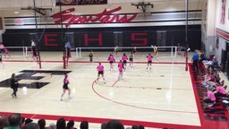 Great Bend volleyball highlights Hillsboro High School