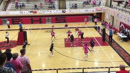 Great Bend volleyball highlights Eisenhower High School