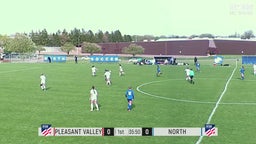 Davenport North girls soccer highlights Pleasant Valley High School