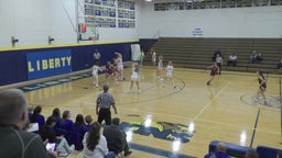 Brunswick girls basketball highlights Liberty High School