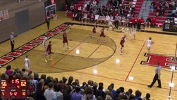 Hurricane basketball highlights Cedar High School