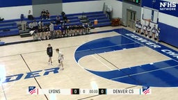Denver Christian basketball highlights Lyons High School