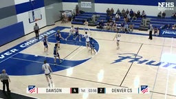Denver Christian basketball highlights Dawson High School
