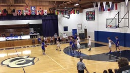 Open Door Christian basketball highlights Central Christian High School