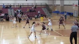 La Salle Academy girls basketball highlights East Greenwich High School