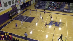 Melrose girls basketball highlights Albany High School