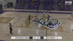 Holy Family basketball highlights Riverdale Ridge