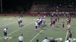 Woodside football highlights King's Academy High School