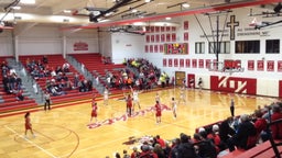 Cedar Catholic girls basketball highlights Norfolk Catholic