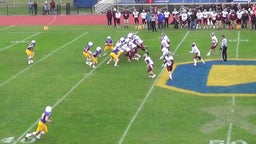 Burnt Hills-Ballston Lake football highlights Queensbury High School