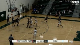 Novi basketball highlights South Lyon East