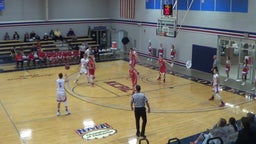 Hugoton basketball highlights Trinity Catholic