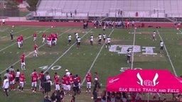 Oak Hills football highlights Palmdale High School