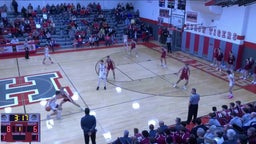 Huron basketball highlights Willard High School