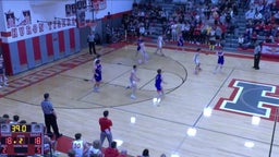 Huron basketball highlights Edison High School