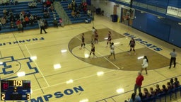 Franklin-Simpson girls basketball highlights Calloway County High School