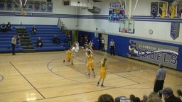 Gladbrook-Reinbeck girls basketball highlights Vinton-Shellsburg High School