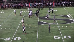 Centennial football highlights vs. Santiago High School