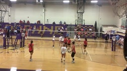 St. Michael Catholic volleyball highlights Trinity Presbyterian High School