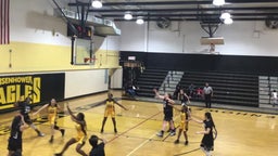 Eisenhower girls basketball highlights Klein Cain High School