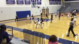 Creekview girls basketball highlights Emmett J. Conrad High School
