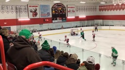 Pine City ice hockey highlights Monticello High School
