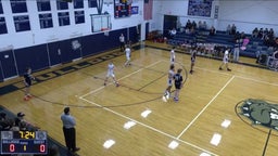 Wake Christian Academy basketball highlights St. David's School