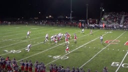 Westmont Hilltop football highlights Central High School