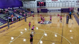 Dixon volleyball highlights Genoa-Kingston High School