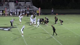 Greenwood Christian Academy football highlights Clarksville High School