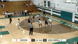 John Carroll Catholic basketball highlights Jemison High School