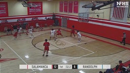 Salamanca basketball highlights Randolph High School