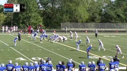 Blue Ridge football highlights North Cross High School