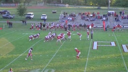 Pandora-Gilboa football highlights Arlington High School