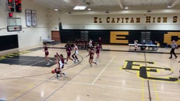 El Capitan girls basketball highlights Rancho Buena Vista High School