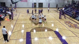 Barneveld volleyball highlights Monticello