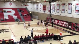 Devils Lake girls basketball highlights Grand Forks Red River High School